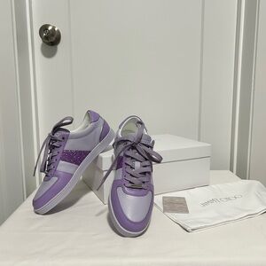 Jimmy Choo Teri Sneakers | Purple & Glitter | EU 37.5